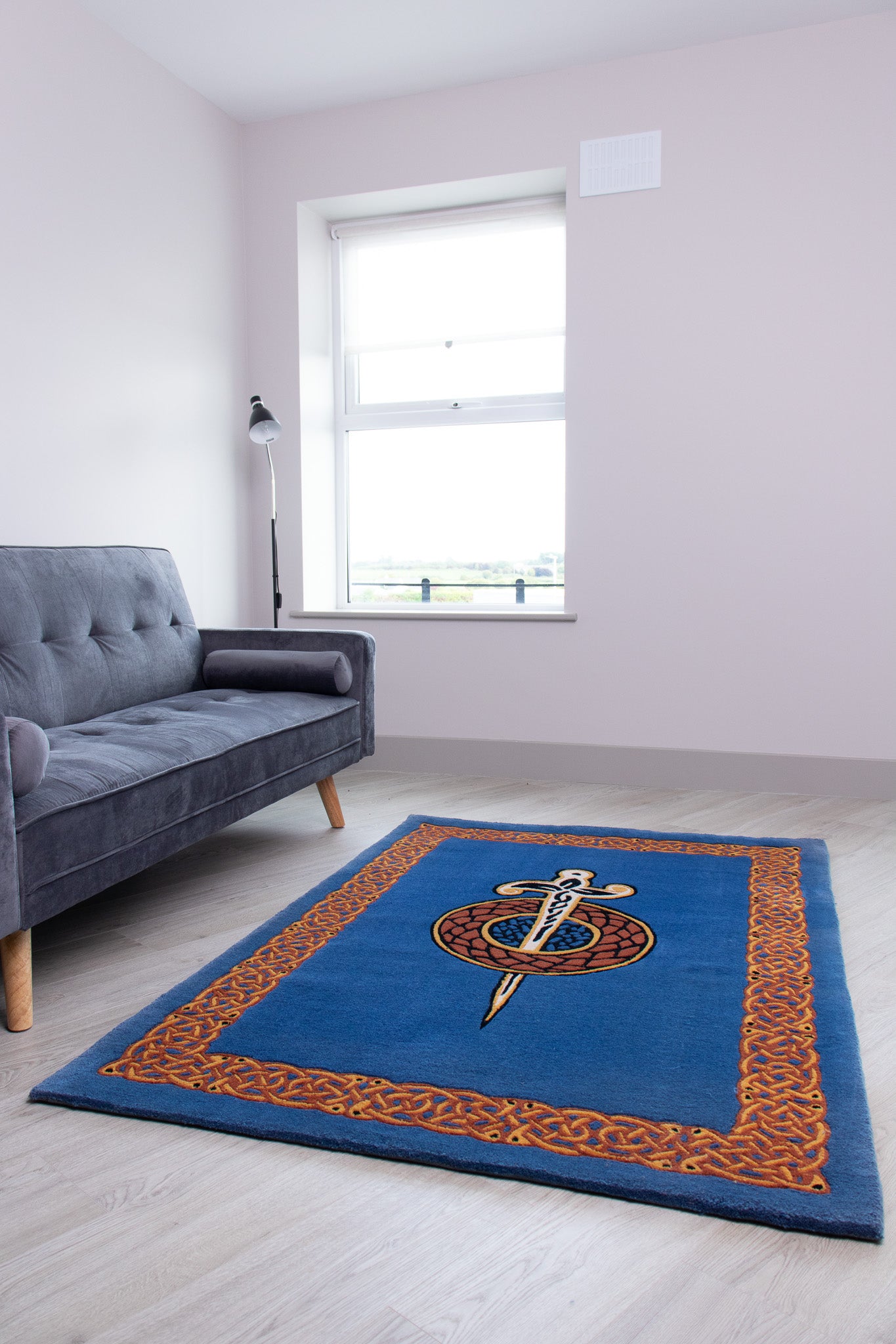 Sword Area Rug and Wall Hanging